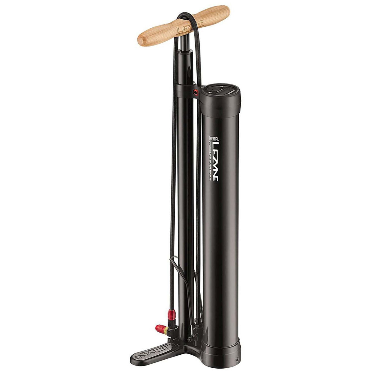 Lezyne Digital Pressure Over Drive 2.5 Floor Pump Gloss Black
