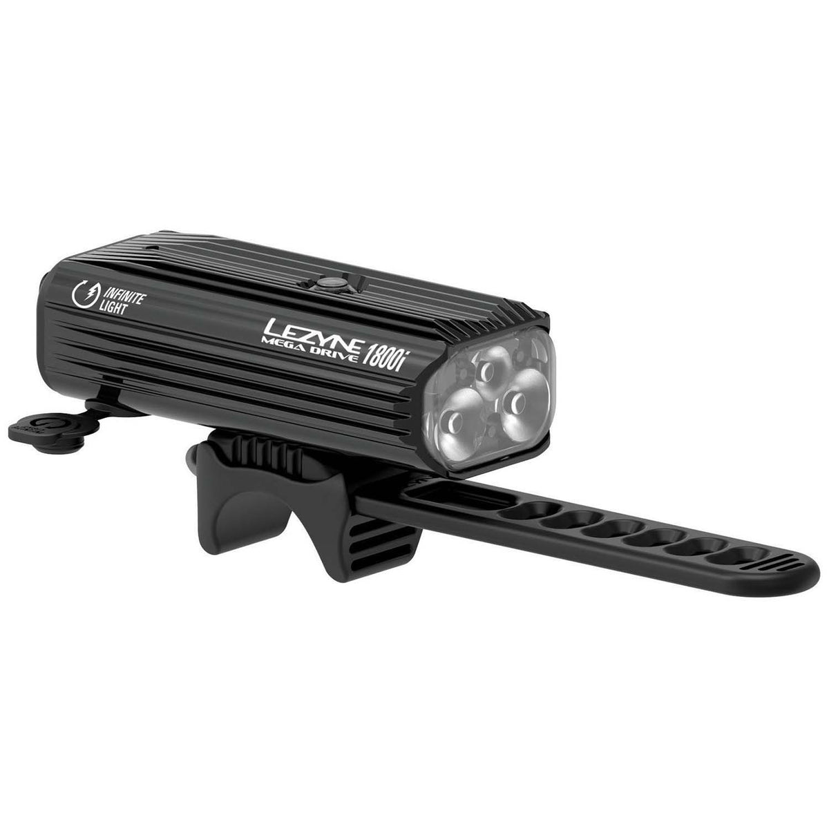 Lezyne Mega Drive 1800i Front Bike Light Black/Hi Gloss