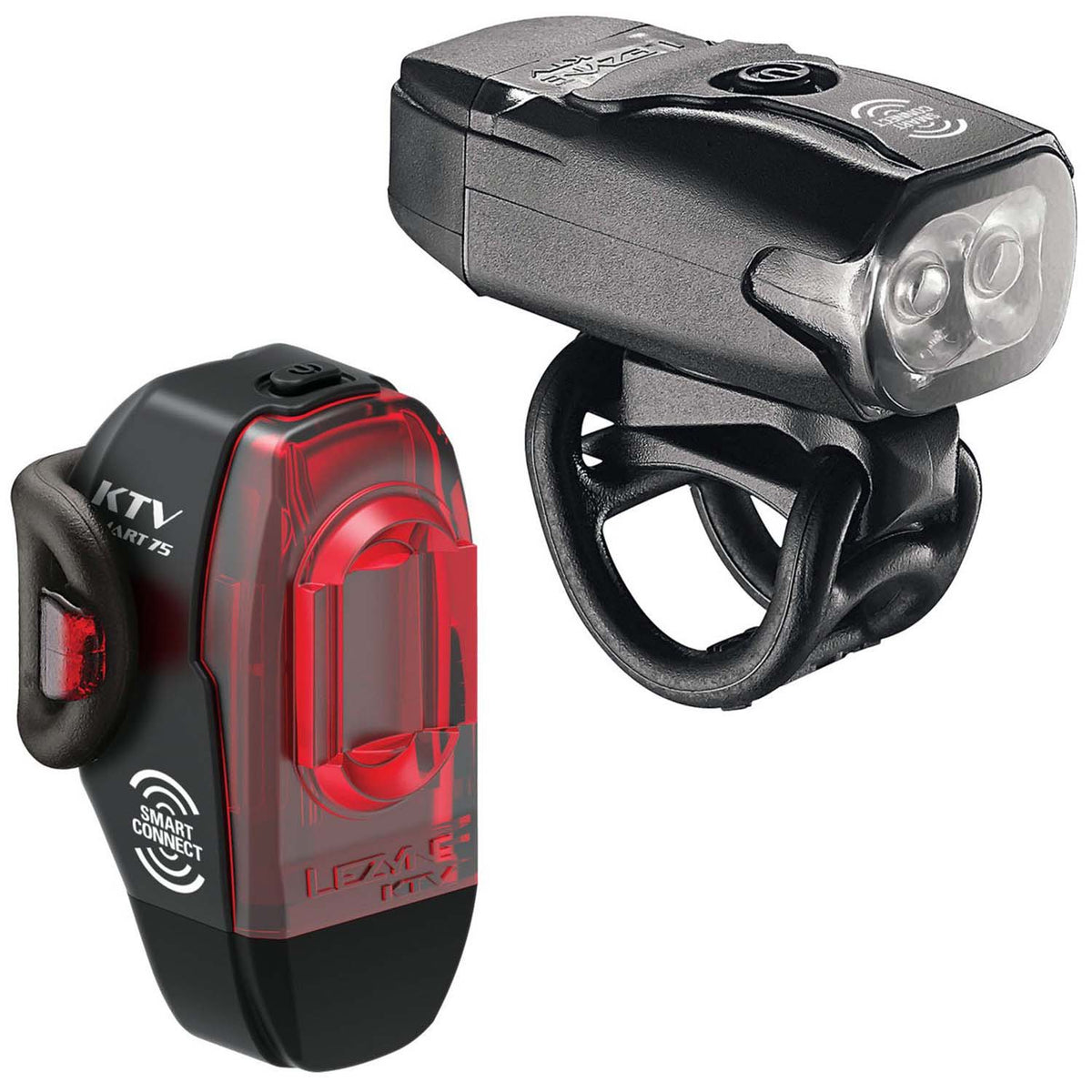Lezyne Connect Smart 1000XL / KTV Pro Smart Light Set Black