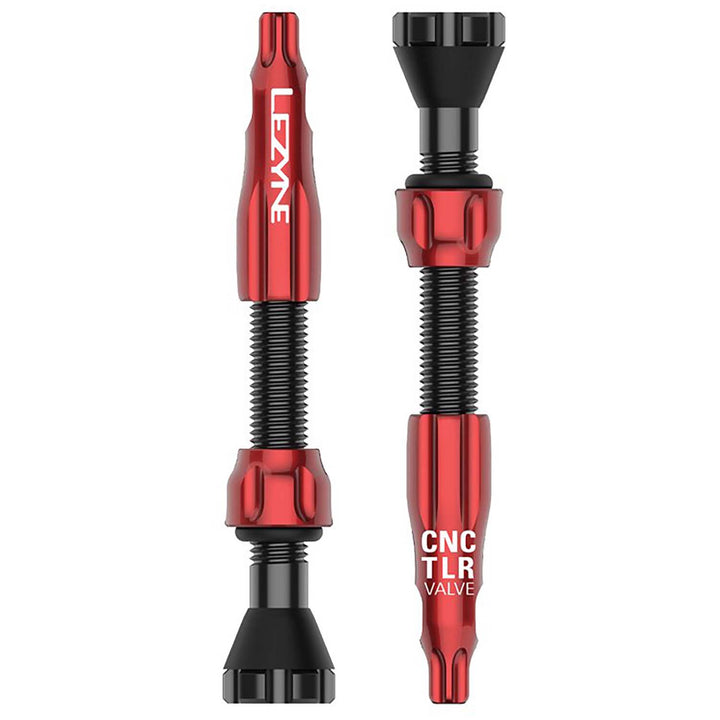 Lezyne CNC TLR Valves Red