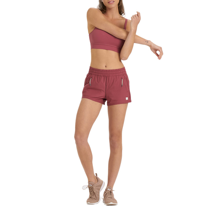 Vuori Dash Shorts - Women's Desert Rose
