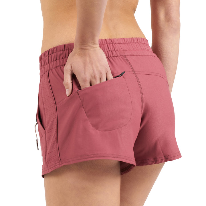Vuori Dash Shorts - Women's Desert Rose