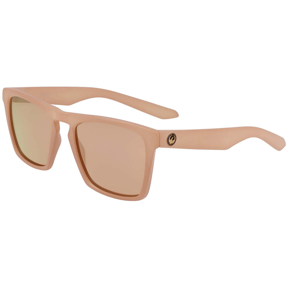 Dragon Drac Ion Sunglasses Matte Seashell/Luma Lens Rose Gold