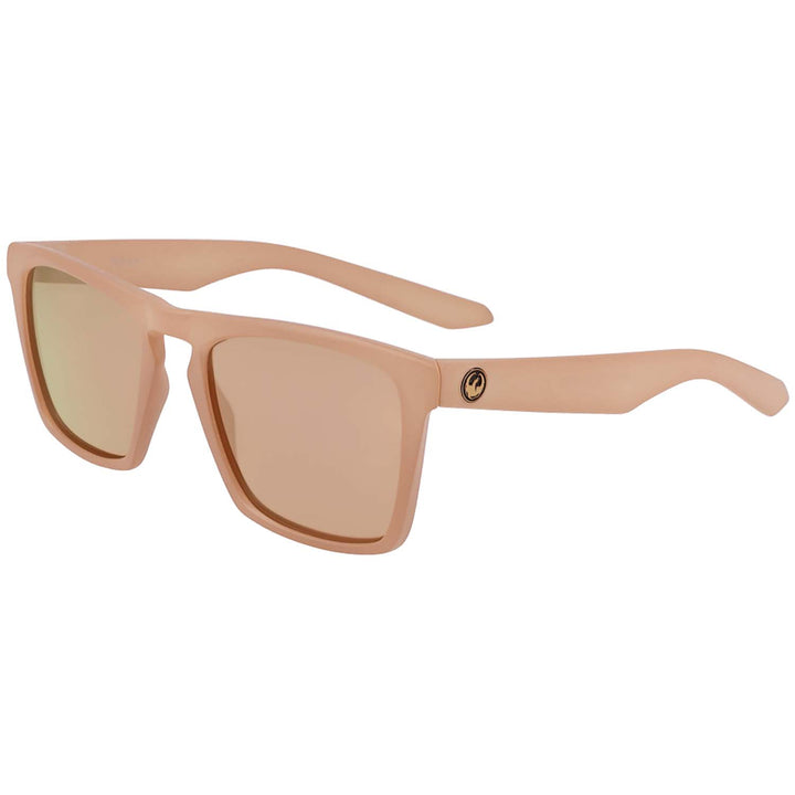 Dragon Drac Ion Sunglasses Matte Seashell/Luma Lens Rose Gold