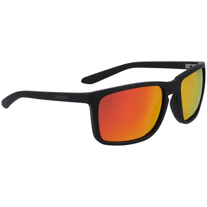 Dragon Melee Ion Sunglasses Matte Black/Orange Ion