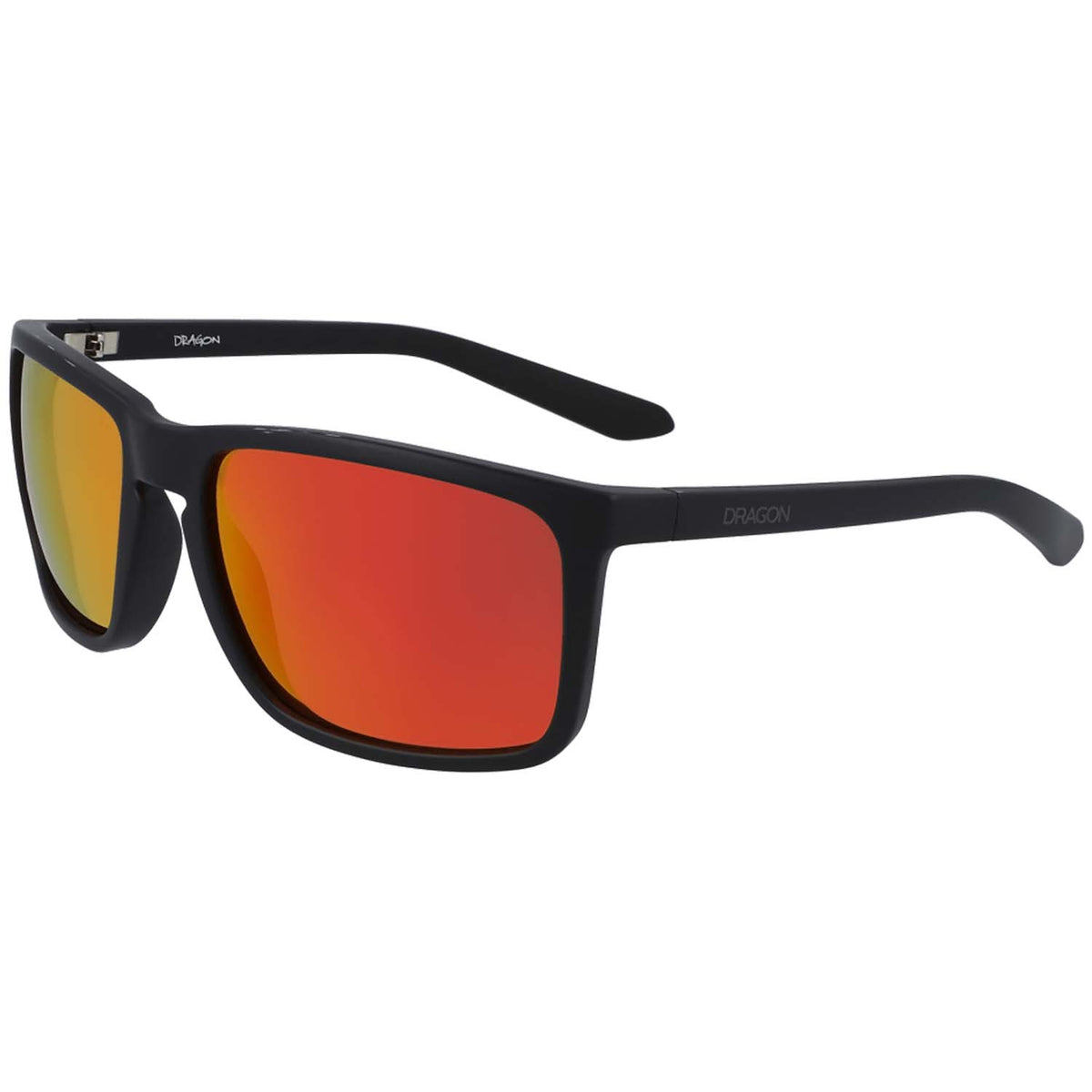 Dragon Melee XL Ion Sunglasses Matte Black/Orange Ion