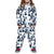 Oneskee Acclimate Onepiece - Kids' Blue/White Tie-Dye