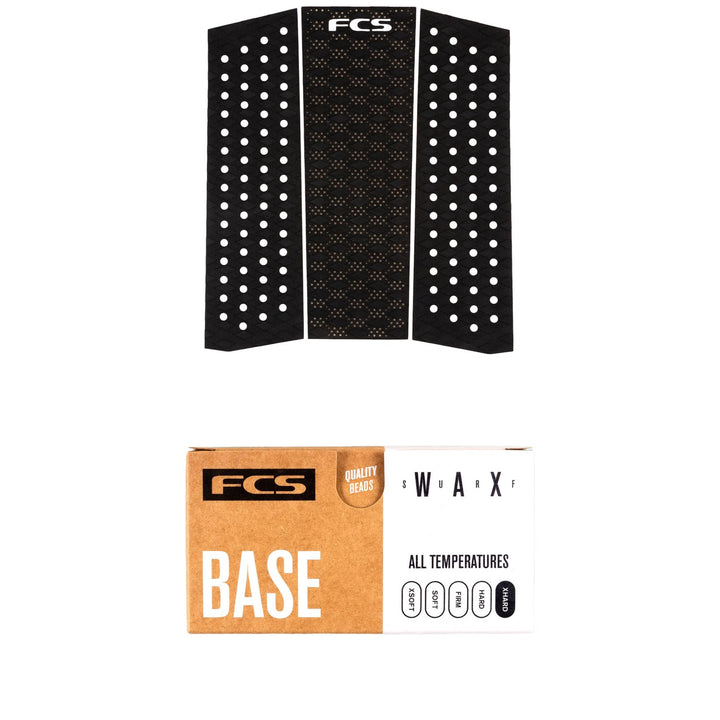 FCS T-3 Performance Board Traction Pad + FCS Surf Base Wax