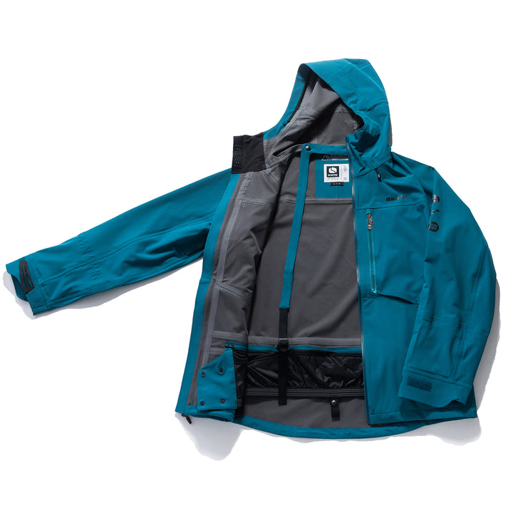 Bonfire Apex Polartec Neoshell 3L Stretch Shell Jacket - Men's Dark Teal