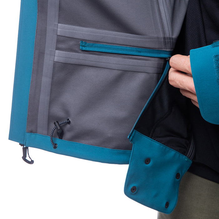 Bonfire Apex Polartec Neoshell 3L Stretch Shell Jacket - Men's Dark Teal