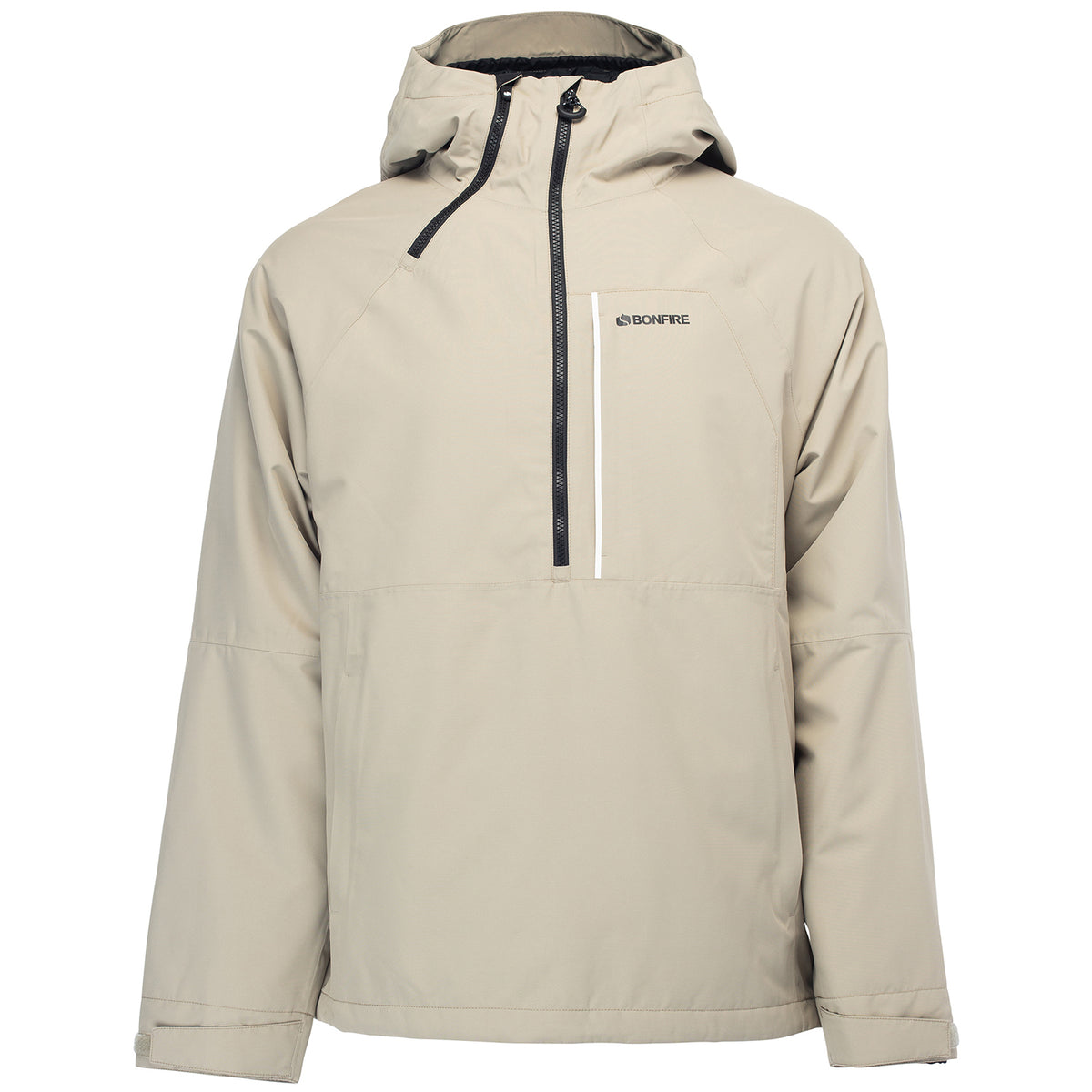 Bonfire Stack Insulated Pullover Jacket - Men's Khaki