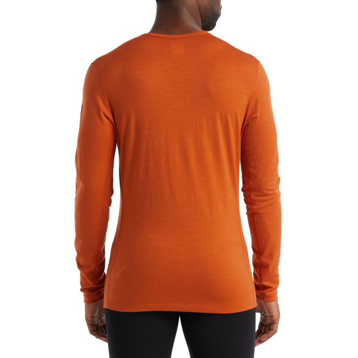 Icebreaker 200 Oasis Long Sleeve Crew Top Spice