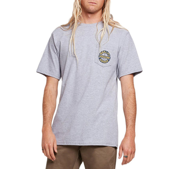 Volcom Relief Pocket T-Shirt - Men's Heather Grey