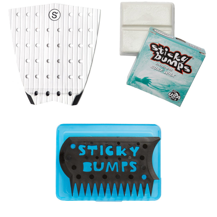 Sympl Supply Co Nº2 Tyler Warren Traction Pad + Sticky Bumps Basecoat Wax + Wax Comb & Box