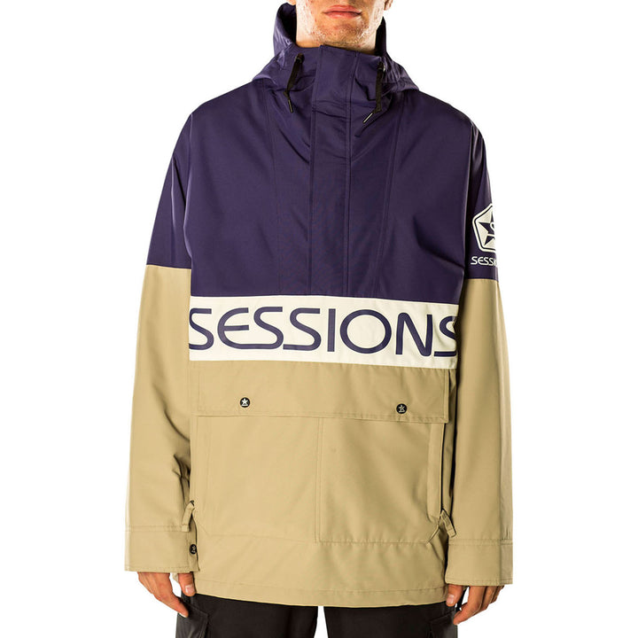 Sessions Chaos Pullover Jacket - Men's Beige