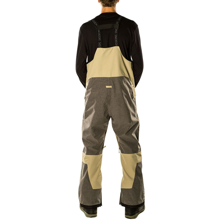 Sessions Bleach Bibs - Men's Beige