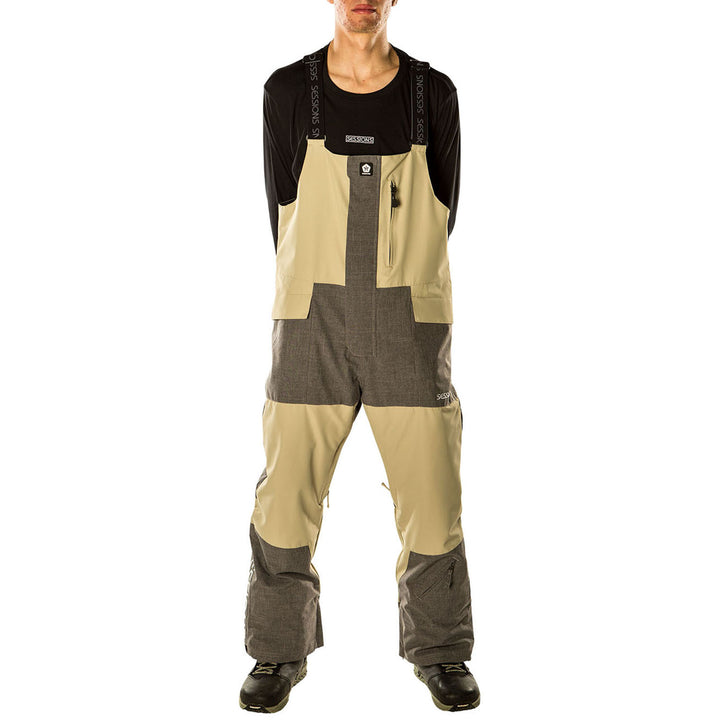 Sessions Bleach Bibs - Men's Beige
