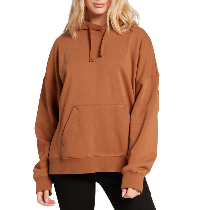 Volcom Stone Heart Hoodie - Women's Mocha