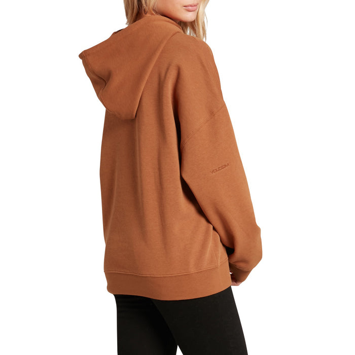 Volcom Stone Heart Hoodie - Women's Mocha