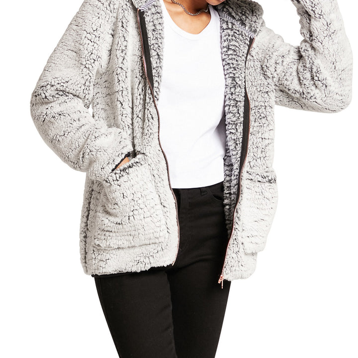 Volcom Lil Phuz Up Jacket - Women's Light Grey