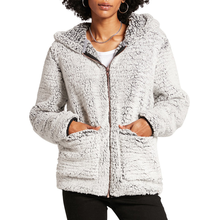Volcom Lil Phuz Up Jacket - Women's Light Grey