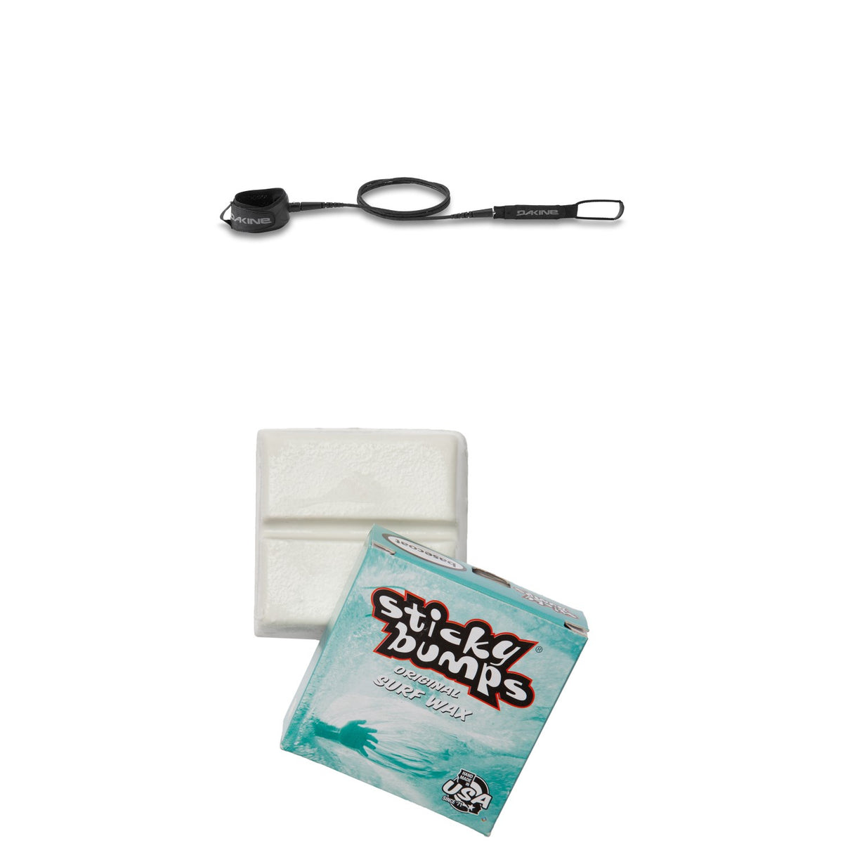 Dakine Kaimana Team 8' Leash + Sticky Bumps Basecoat Wax