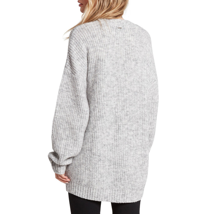 Volcom Fresh Fuzz Sweater - Women's Heather Grey