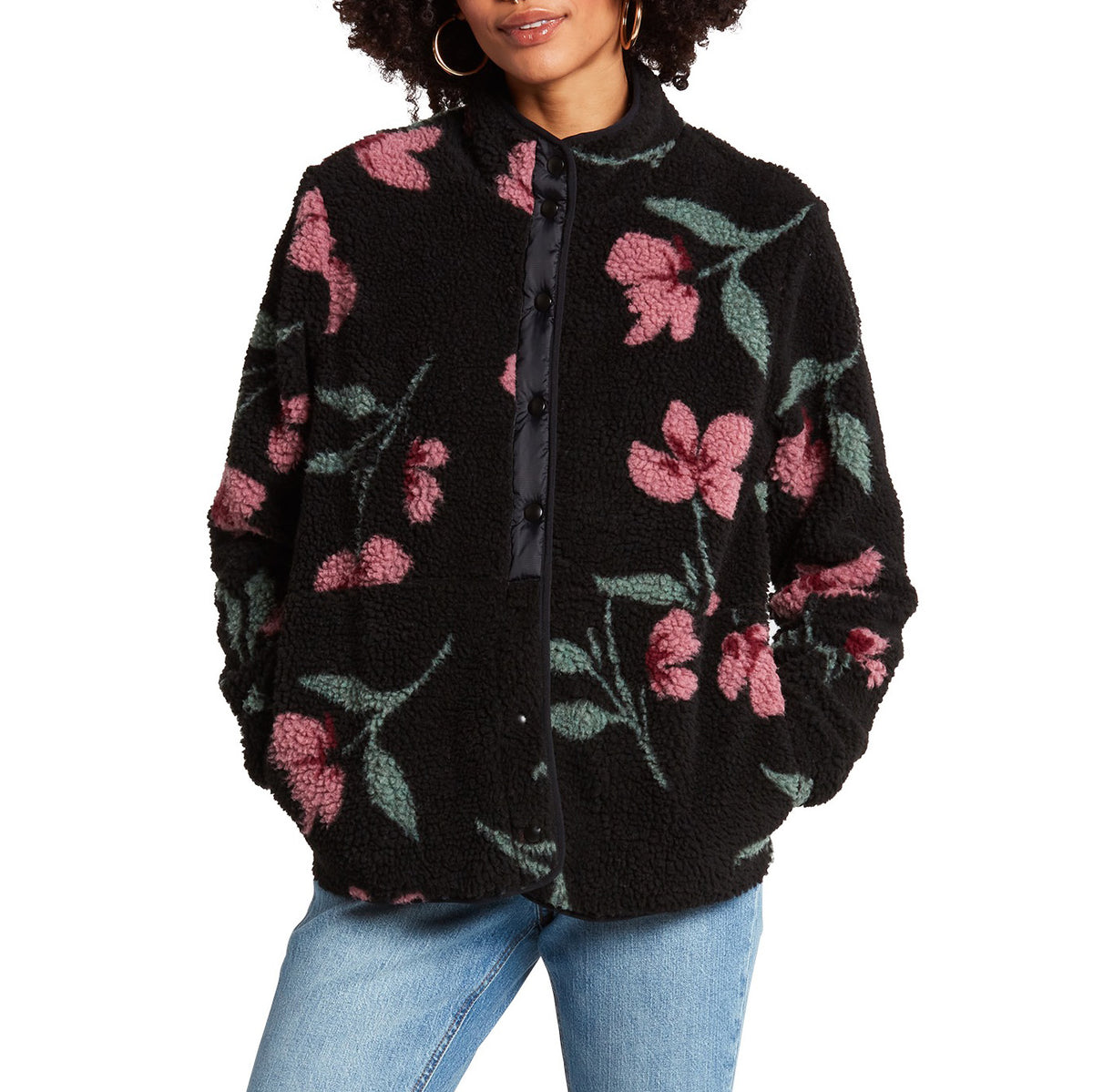 Volcom Bloom Box Mock Neck Fleece - Women's Sepia
