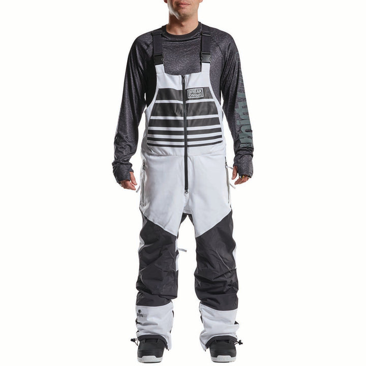 thirtytwo Spring Break Bibs - Men's White/Black