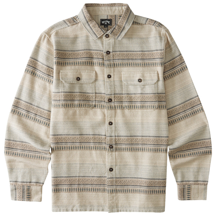 Billabong Offshore Jacquard Flannel Shirt - Men's Stone