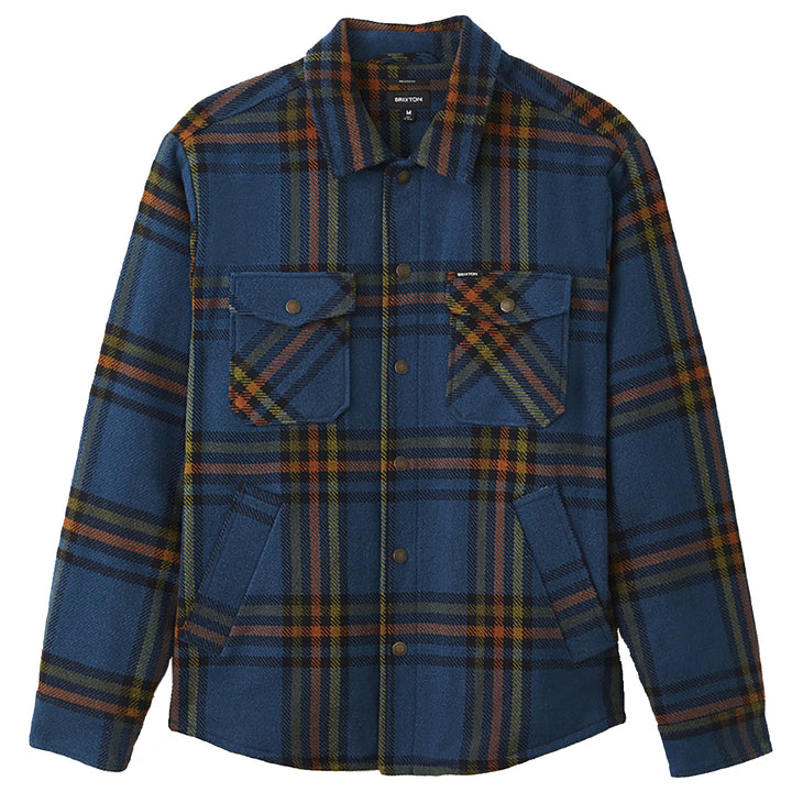 Brixton Bowery Lined Jacket - Men's Marine Blue
