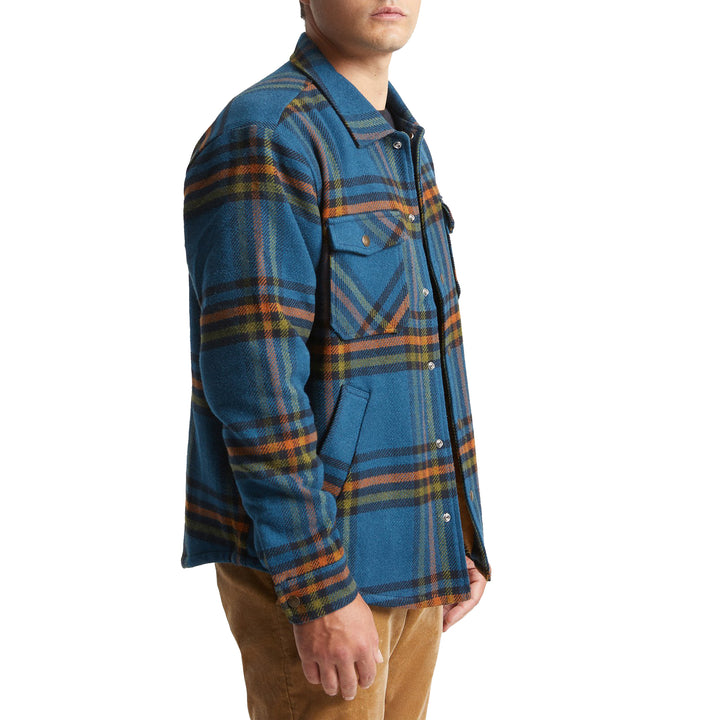 Brixton Bowery Lined Jacket - Men's Marine Blue