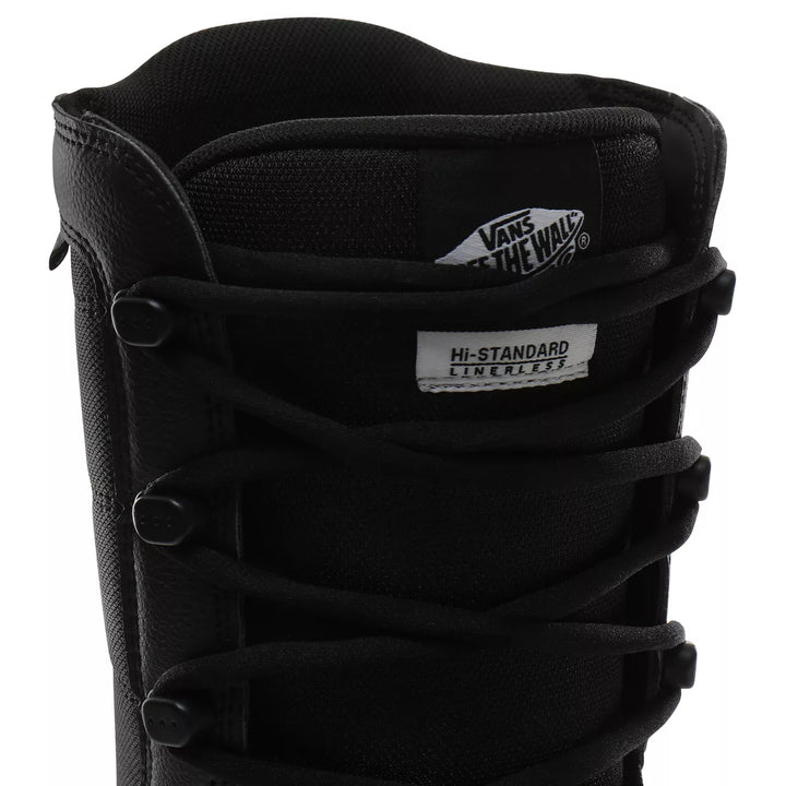 Vans Hi Standard Linerless Snowboard Boots 2020 Black/White
