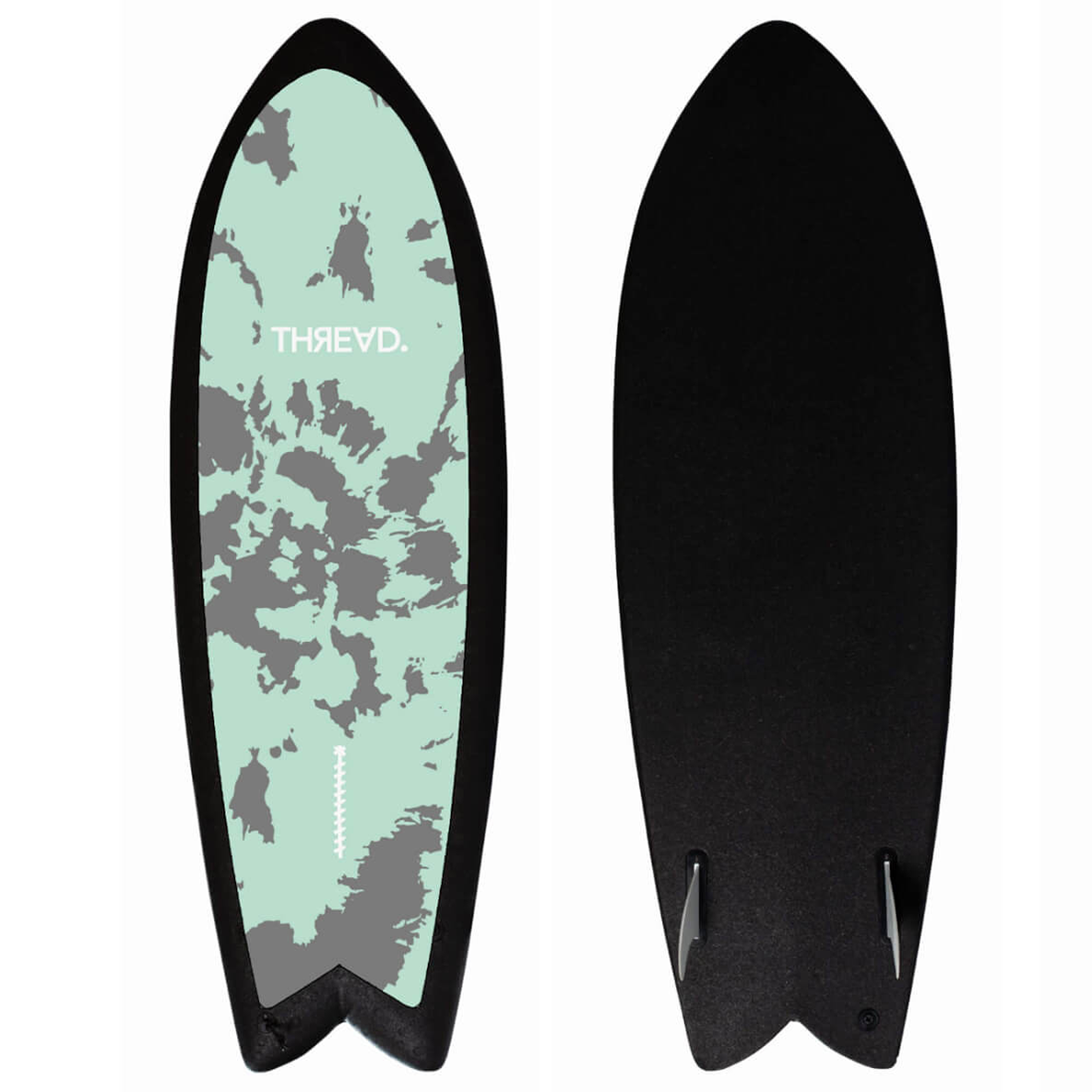 Thread Surfboards Soft Top Fish Mint