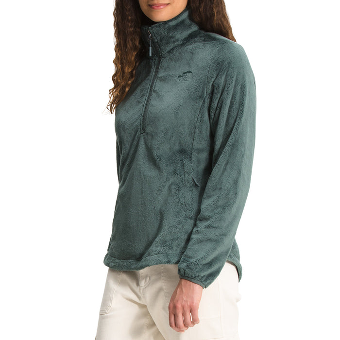 The North Face Osito 1/4 Zip Pullover - Women's Balsam Green