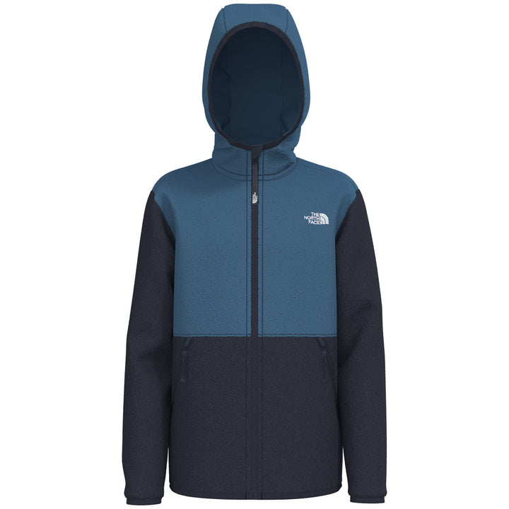 The North Face Forrest FZ Hooded Fleece Jacket - Boys' TNF Navy