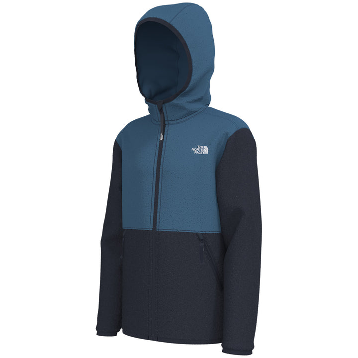 The North Face Forrest FZ Hooded Fleece Jacket - Boys' TNF Navy