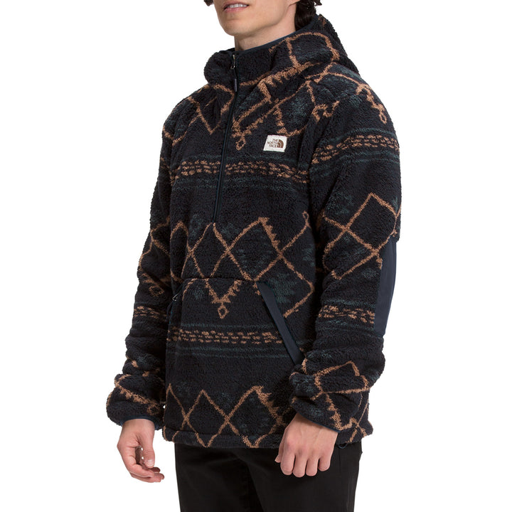 The North Face Printed Campshire Pullover Hoodie - Men's Aviator Navy Kilim Geo Three Color Print
