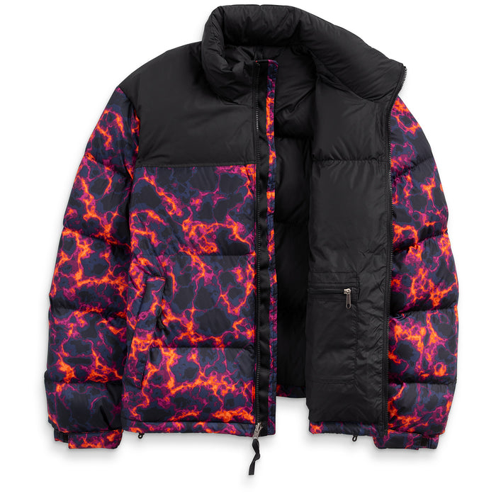 The North Face Printed 1996 Retro Nuptse Jacket - Men's TNF Black Marble Camo Print