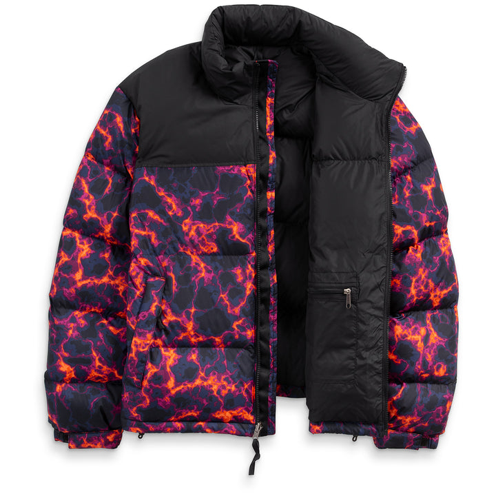 The North Face Printed 1996 Retro Nuptse Jacket - Men's TNF Black Marble Camo Print