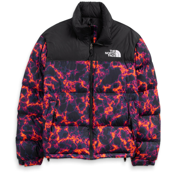 The North Face Printed 1996 Retro Nuptse Jacket - Men's TNF Black Marble Camo Print