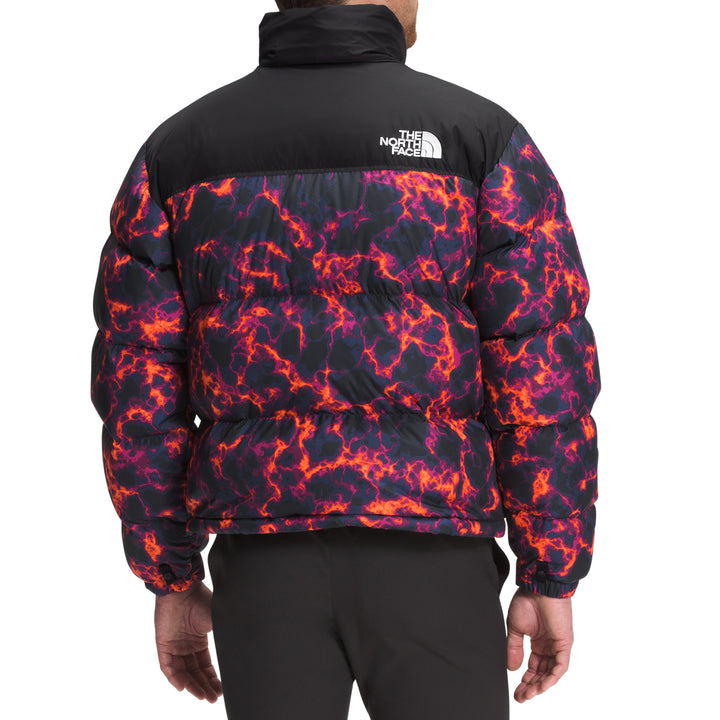 The North Face Printed 1996 Retro Nuptse Jacket - Men's TNF Black Marble Camo Print