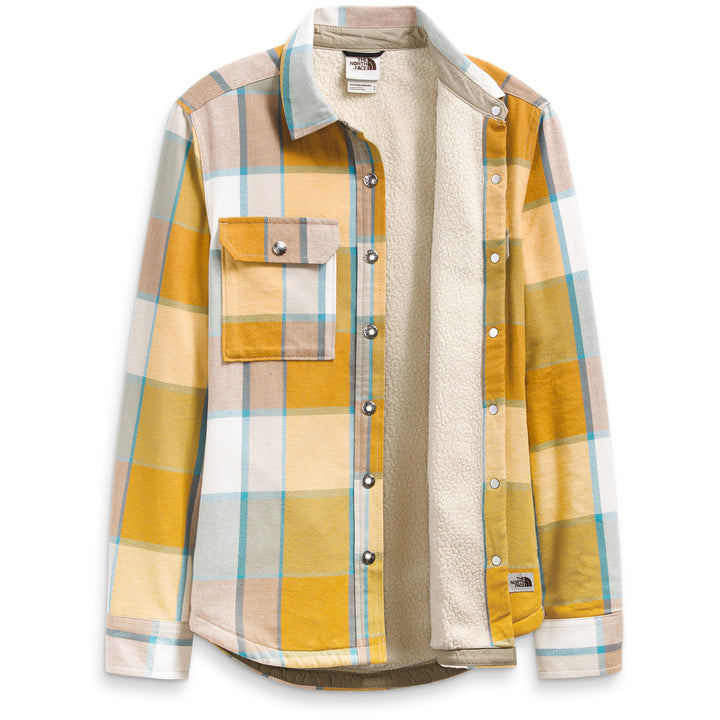 The North Face Campshire Shirt - Women's Arrowwood Yellow Exploded Half Dome Plaid