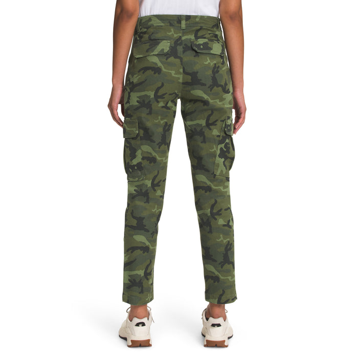 The North Face Printed Heritage Cargo Pants - Women's Thyme Brushwood Camo Print