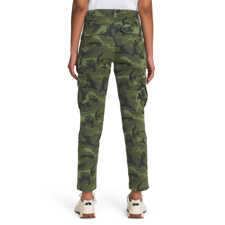 The North Face Printed Heritage Cargo Pants - Women's Thyme Brushwood Camo Print