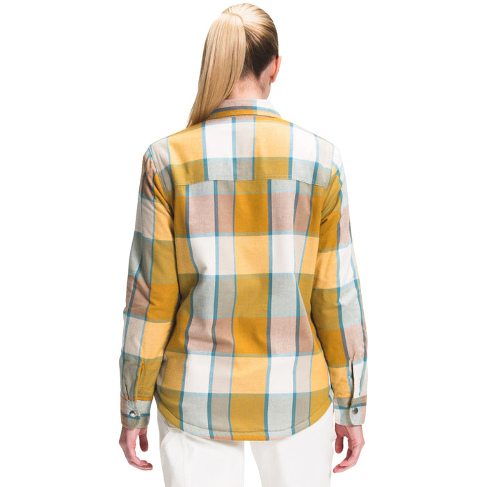 The North Face Campshire Shirt - Women's Arrowwood Yellow Exploded Half Dome Plaid