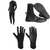 Vissla 4/3 High Seas II No Zip Wetsuit + 3mm High Seas Split Toe Wetsuit Boots + 1.5mm High Seas Wetsuit Gloves