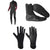 Vissla 7 Seas 4/3 Comp Chest Zip Wetsuit + 3mm 7 Seas Split Toe Wetsuit Boots + 1.5mm High Seas Wetsuit Gloves