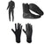 Vissla 7 Seas 4/3 Chest Zip Wetsuit + 7 Seas 3mm Split Toe Wetsuit Boots + 1.5mm High Seas Wetsuit Gloves