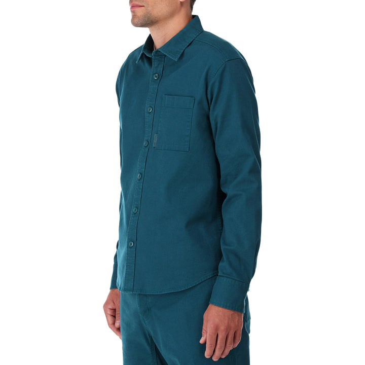 Topo Designs Dirt Long-Sleeve Shirt - Men's Pond Blue